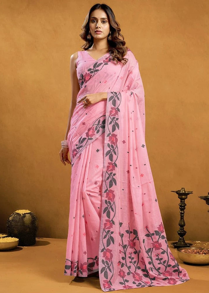 Jamdani Cotton Saree
