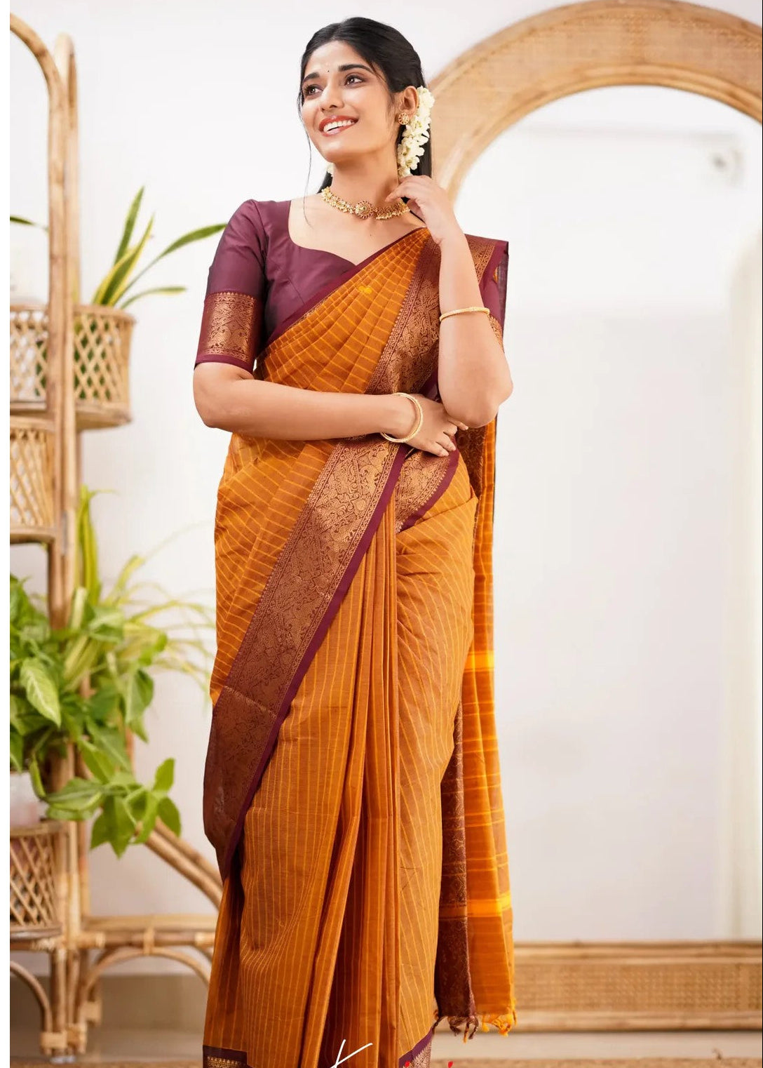 Kanchi Cotton Saree