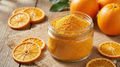 Orange powder – dehydrated citrus fruit powder from India