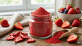 Strawberry powder – dehydrated fruit powder from India